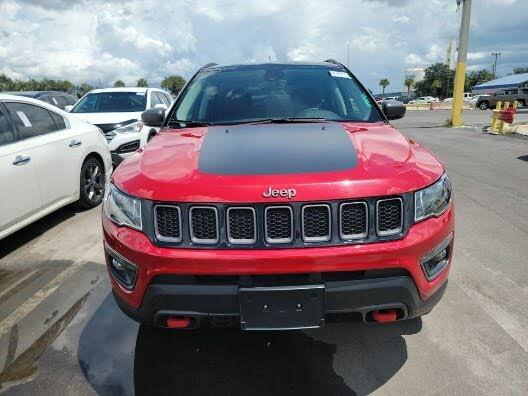 2021 JEEP COMPASS TRAILHAWK RED